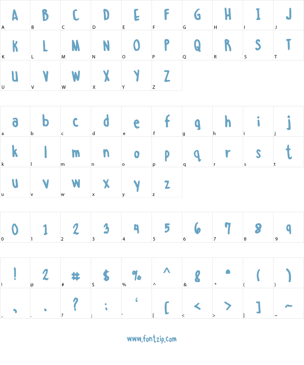 MissKatLaurente Font Character